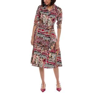 Samantha Sung Womens Abel Shirtdress
